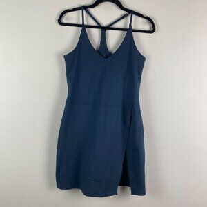 Girlfriend Collective Navy Mini Dress